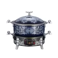 荣事达景泰蓝钛电火锅HG1898T