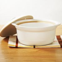 册宣 白色砂锅 38cm(个)