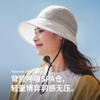 NatureHike 挪客轻量大檐渔夫帽浅灰色 CYY2521FS015
