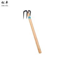 松丰 菜园果园农用三齿耙 50cm /把