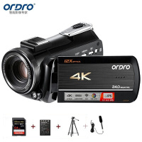 欧达(ORDRO)实用直播版 4K摄像机专业直播录像机家用手持DV光学变焦高清数码摄影机vlog短视频会议 AC5