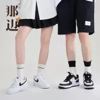 那边袜子女夏天中筒袜情侣袜长袜男士棉袜学生黑白条纹学院风0925