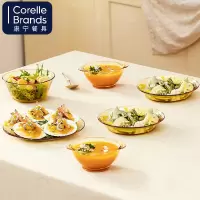 康宁美耐皿晶灿餐具套装2小碗适合家用精致耐用