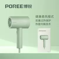 博锐电吹风机家用吹头发大功率电吹风快干学生党宿舍租房PH1628绿