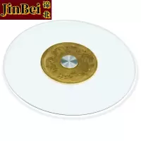 锦北餐桌转盘酒店饭店食堂钢化玻璃圆形底座转盘圆桌转盘直径108CM