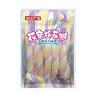 茂仔严选110g花条棉花糖*5袋