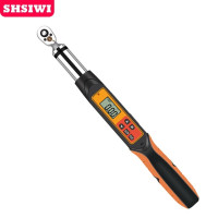 SHSIWI 数显扭力扳手带角度高精度扭力力矩预置可调式扭力计 带角度款SWE2-10R(1/4)