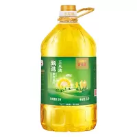 金龙鱼甄选植物甾醇玉米油非转基因压榨玉米油5L