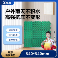 晟渊 YD346悬浮地板篮球场地垫室内外羽毛球场地幼儿园弹性防滑地板 5平方