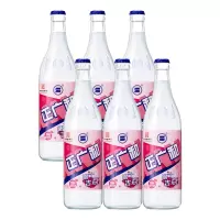 正广和 上海盐汽水夏季防暑降温碳酸汽水饮料 荔枝味汽水520ml*6瓶