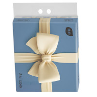 植护蝴蝶结压花纸面巾 140*175mm/4层 100抽 16包/提