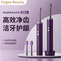 希加美研HYGEA声波震动电动牙刷TB01 成人家用男女款充电式全自动声波震动防水设计