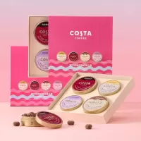 COSTA咖啡糖礼盒送女生老婆女朋友闺蜜生日礼物520礼物润喉糖vc薄荷糖