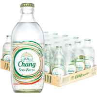 泰象(Chang)泰国进口苏打水无糖强劲气泡水 325ml*24瓶整箱