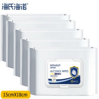 海氏海诺惠诺德酒精消毒湿巾60抽/包 10包