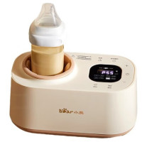 小熊(Bear)温奶器摇奶器一体婴儿无水暖奶器恒温调奶器智能保温NNQ-J02E7无水暖奶三合一