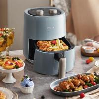 小熊(Bear)空气炸锅 家用多功能锅3L 微电脑触控电炸锅 微蒸汽空气烤可拆卸易清洗QZG-E12W5