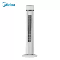 美的(Midea) 塔式电风扇遥控定时轻声低噪柔风摇头迷你电风扇 ZAE09MA -C