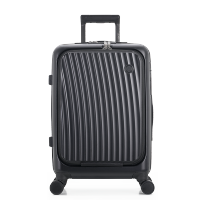 爱华仕(OIWAS) 可充电皮箱旅行密码箱OCX6641 20寸 商务黑