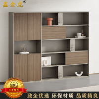 鑫金虎 文件柜木质资料档案书柜落地储物柜2400*400*2000mm