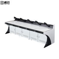 戴劲调度台办公桌指挥中心操作台监控室工作台控制桌 K型五联