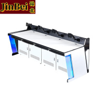 锦北调度台办公桌指挥中心操作台监控室工作台控制桌DM灯光款四联