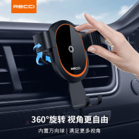 RECCI锐思RHO-C26车载手机支架简约人性化设计 重力感应 单手操作便捷灵巧小巧轻盈的外观设计不遮挡行驶视线