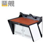 晋舰调度台办公桌指挥中心操作台监控室工作台控制桌 M型双联