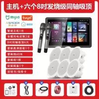 先科(SAST)智能AI家庭吸顶音响套装客厅无线蓝牙吊顶 智能K歌主机+6个8英寸重低音同轴吸顶音响