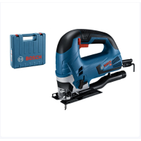 博世 重载级曲线锯木工手电锯GST 90 BE ,650W 2.6kg配除尘装置锯条附件套装060158F080 台