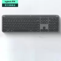 罗技(Logitech)K950 黑色 无线蓝牙键盘 双模静音键盘办公键盘薄膜笔记本电脑手机Mac平板ipad键盘