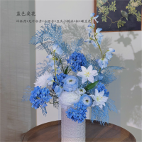 花束 蓝色桌花仿真花