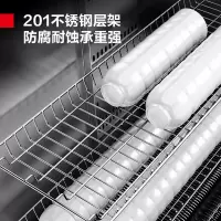 德玛仕商用消毒柜热风循环 立式高温双开门 单位食堂餐厅后厨厨房用可调温调时 不锈钢消毒碗柜XDR600-C1