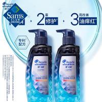 海飞丝头皮专研洗发露 控油净澈抑屑型 控油 500g 2瓶