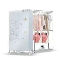 小熊干衣机家用婴儿衣物暖风高温双层大容量定时烘干衣柜HGJ-B10V1