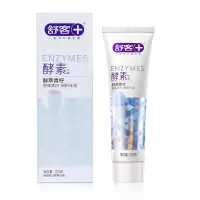 舒客+ 精研亮白酵素牙膏(鲜萃青柠)120g