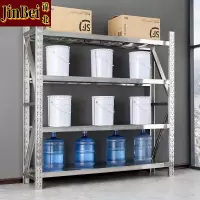 锦北304不锈钢货架置物架药品收纳展示架承重500kg 1500*500