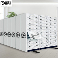 戴劲底图密集架手摇移动工程图纸柜带轮子抽屉柜设计图存放柜 1号每组单价