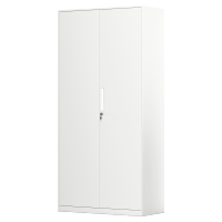 臻远 ZY5062058 钢制窄边铁门文件柜 90*40*185cm(单位:台)纯白色