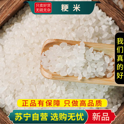 甄选粳米100克干货正品粳米新货煮粥新梗晚稻大米另售赤小豆红豆黑米
