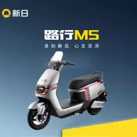 新日电动摩托车两轮 陆行M5 72V35Ah石墨烯 成人通勤电动车 1000W大功率电机