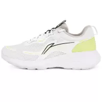 LI-NING女款跑步鞋 轻云休闲舒适透气缓震运动鞋ARSV122 青苹果绿-1 38码