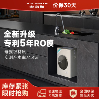 AO史密斯佳尼特净水器家用 厨下净水机 直饮机净饮机 反渗透过滤器 升级款大眼萌2600Pro CXR1050-A1