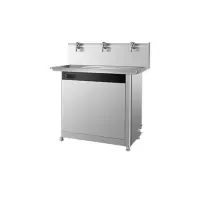 SAMPO冷热净水器加热直饮一体机商用办公室过滤式饮水机 柜式触控款[一开三温]