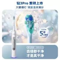 飞利浦(PHILIPS) 电动牙刷钻石3系Pro系列成人声波男女情侣款 HX5262/05 玫瑰粉