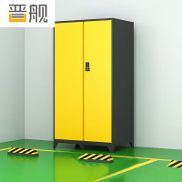晋舰车库收纳柜密码防盗铁皮柜车位杂物储物柜大空间防潮柜 对开B1款