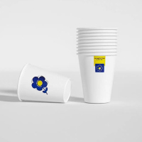 安诺克 一次性纸杯 加高加硬 支持定制 单位:个