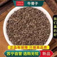 甄选牛蒡子100克正品干货新货煮水泡茶无硫牛蒡子茶官方店另售大力子