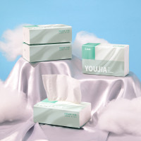 柚家 云柔保湿纸巾4层 90抽 20包/箱