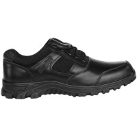 绿野客正品执勤鞋男真皮作训鞋运动皮鞋黑色耐磨户外牛皮训练鞋时尚休闲29头层牛皮四季款标准鞋码